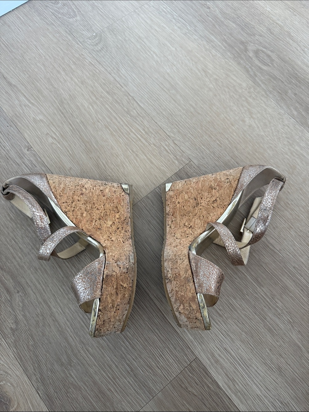 Jimmy Choo Wedge Sandals Portia - Picture 2 of 5